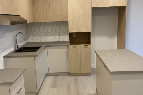 cuisine moderne et épurée